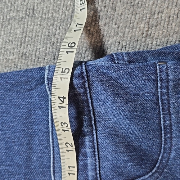 Spanx Ready To Wow Denim Skinny Jeggings High Rise Indigo Wash Md. - Picture 5 of 10